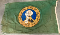 State Of Washington 1889 Print Flag - 2