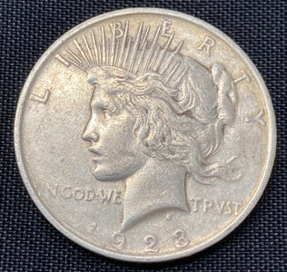 1923 Peace One Dollar