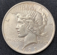 1923 Peace One Dollar