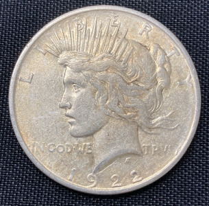 1922 Peace One Dollar