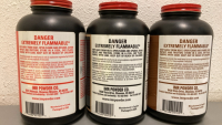 (3) Unopened IMR Smokeless Gun Powder Bottles - 3