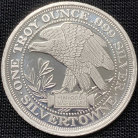 2006 Morgan 1 Troy Ounce .999 Fine Silver Round - 2