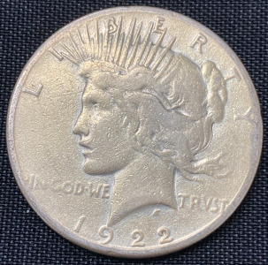 1922 Peace One Dollar