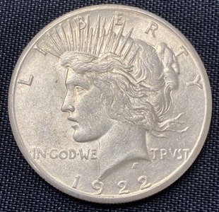 1922 Peace One Dollar