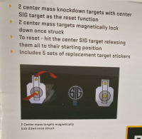 SIG Dual Shooting Gallery Resettable Pellet Trap System - 2