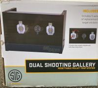 SIG Dual Shooting Gallery Resettable Pellet Trap System - 3