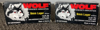 Wolf Performance Ammunition 9mm Luger (9x19mm) 115 GR FMJ Steel Case