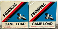 (2) Boxes Federal 20 Guage 2-3/4” 7/8 Oz 7-1/2 Shot Shotgun Shells