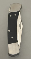 (1) Buck 110 Foldable Knife & (2) Plastic Handle Straight Razors - 3