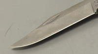 (1) Buck 110 Foldable Knife & (2) Plastic Handle Straight Razors - 6