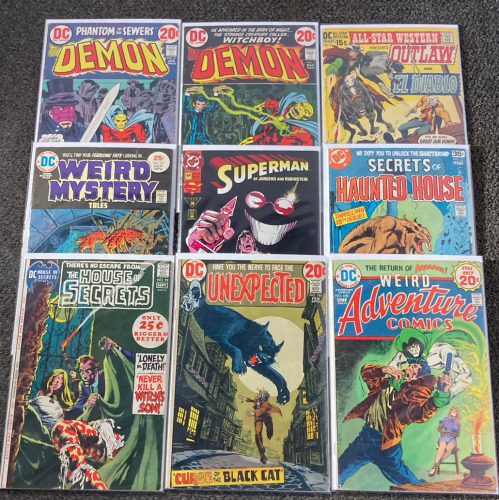 Collectors DC Comic Books - House Of Secrets, Superman, & More