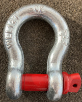 (5) Screw Pin Anchor Lifting Shackles - 3/4”,7/8”,1”,1-1/8”,1-1/4” - 3