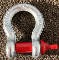 (5) Screw Pin Anchor Lifting Shackles - 3/4”,7/8”,1”,1-1/8”,1-1/4” - 6