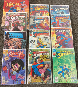 Collectors Comic Books - Superman, Superboy, & More DC