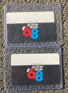 The Nixon Stand Action Team 1968 Cards
