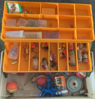 Rebel 520 Tackle Box W/ Fishing Tackle - 2