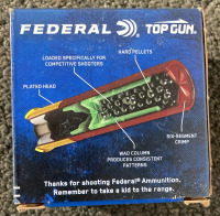 Federal Top Gun 28 Gauge 2-3/4” 1330fps MAX Dram Eq. 3/4 Ounce 7-1/2 Shot - 3