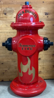 Jack Daniel’s -Tennessee Fire Fire Hydrant Decor