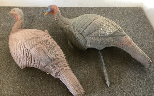 (2) Turkey Decoys