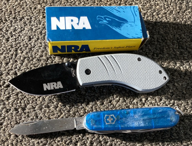 NRA Pocket Knife & Swiss Multi Tool