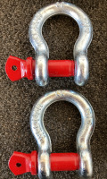 (5) Screw Pin Anchor Lift Shackles - 2-3/4”, 7/8”,1”,1-1/8” - 3