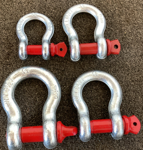 Screw Pin Anchor Lift Shackles - 3/4”,7/8”1-1/8”,1”