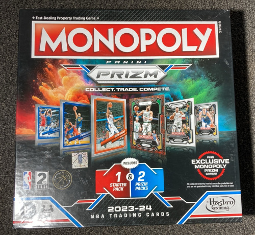 Monopoly Panini Prizm Collect. Trade. Compete. Game