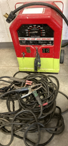 Lincoln Electric AC-225 Arc Welder W/ Cables