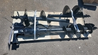 Excavator Attachments, Miva VA13, 3 piece Auger Attachment Set - 5