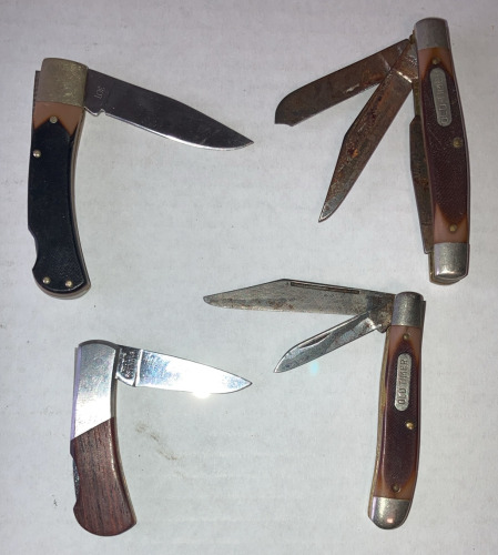 Old Timer, Ka-Bar, & More Pocket Knives