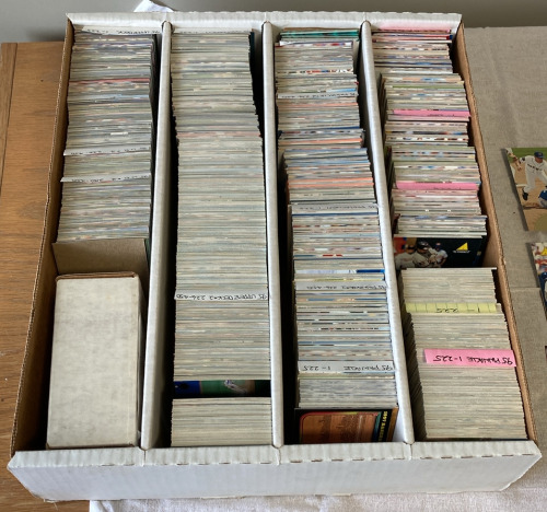 Large Box Of Collectors Sports Cards