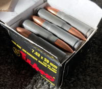 TulAmmo 7.62x39mm 122GR.FMJ - 2