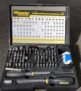 Wheeler Engineering Fine Gunsmith Supplies- Gunsmithing Screwdriver Set