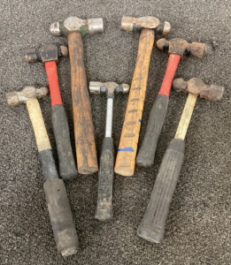 Assorted Ball Peen Hammers