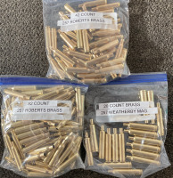 (42) Count 257 Robert’s Brass, (82) Count 257 Robert’s Brass, & (20) Count 257 Weatherby MAG