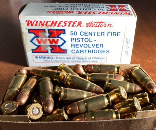 Winchester 50 Rounds 30 Luger (7.65mm) 93gr.