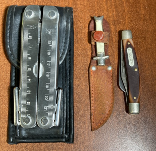 Multi Tool, Old Timer Pocket Knife & More
