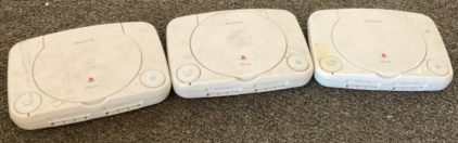 (3) Sony PSone Consoles