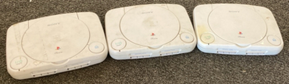 (3) Sony PSone Consoles