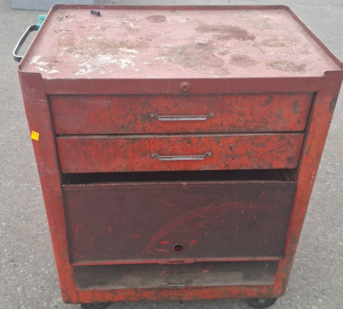 Red Tool Box w/ Tools