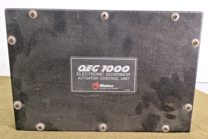 (1) Wabtec QEG 1000, Locomotive, Electronic Governor Actuator Control Unit