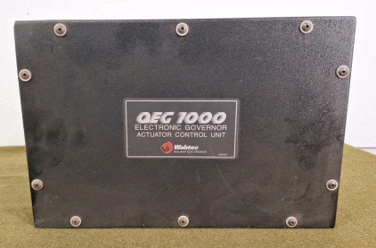 (1) Wabtec QEG 1000, Locomotive, Electronic Governor Actuator Control Unit