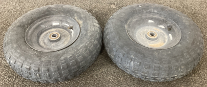 (2) Pneumatic Tires