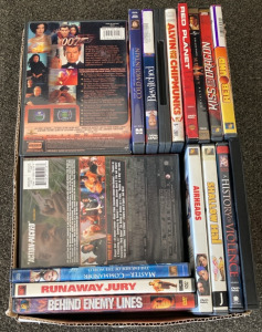 Box Of A Variety Of Movies