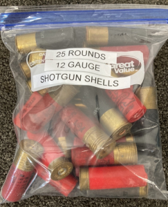 (25)Rds 12ga Shotgun Shells