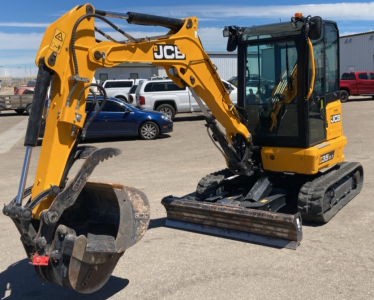 2022 JCB 35Z-I MINI EXCAVATOR - 570 HOURS - FLEET LIQUIDATION