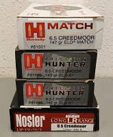 2 Full Boxes And 2 Partial Boxes Of 6.5 Creedmoor Ammunition - 6