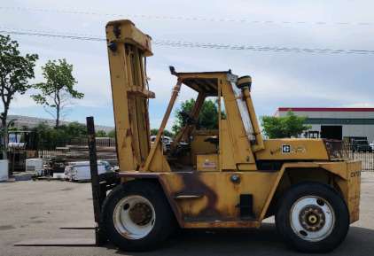 CATERPILLAR V160 16,000 LBS DIESEL FORKLIFT, TESTED WELL