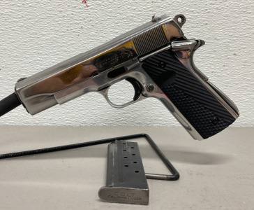 Colt Commander Chrome 9mm, Semi Automatic Pistol