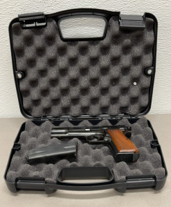 Browning Arms Hi Power 9mm, Semi Automatic Pistol W/ Extra Magazine And Hard Case